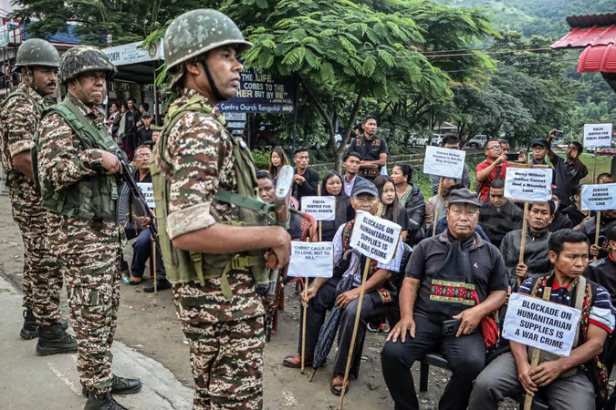 নাগা-কুকি সংঘর্ষে মণিপুর–নাগাল্যান্ডের পরিস্থিতি জটিল, ৭ দিনে ৩ সেনাসদস্য নিহত
